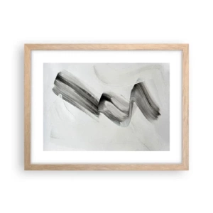 Plakát v rámu světlý dub - Jen tak pro radost - 40x30 cm