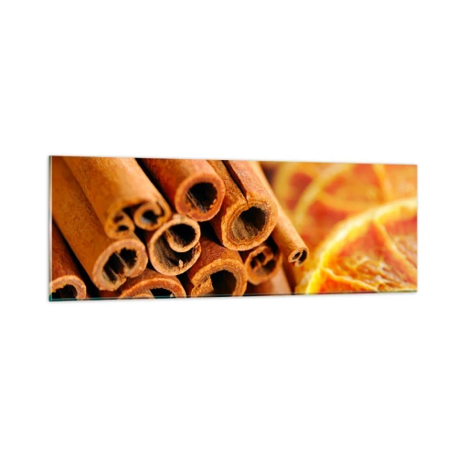 Obraz na skle - Cítíte jejich aroma? - 90x30 cm