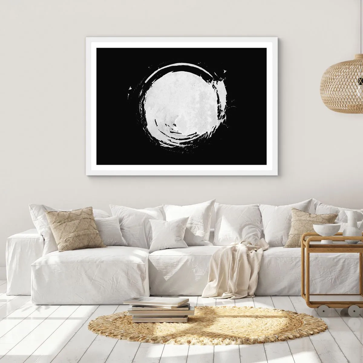 Plakát v bílém rámu - Správné řešení - 70x50 cm