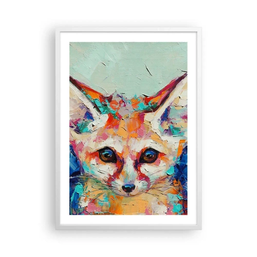 Plakát v bílém rámu - Jste na mě připraveni? - 50x70 cm