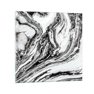 Obraz na skle - Na začátku byl chaos - 70x70 cm