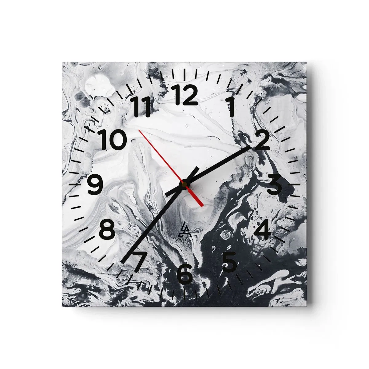 Nástěnné hodiny - Zemské nitro - 40x40 cm