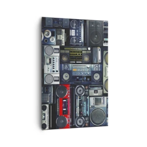 Obraz na plátně - Stesk po 80. letech - 80x120 cm