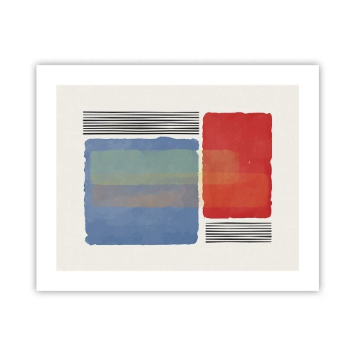 Plakát - Duch a písmeno geometrie - 50x40 cm