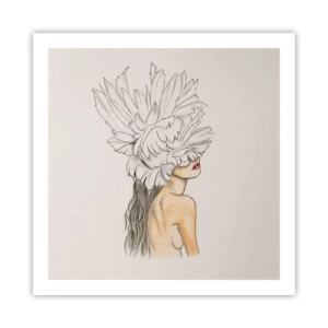 Plakát - Vrchol krásy - 60x60 cm