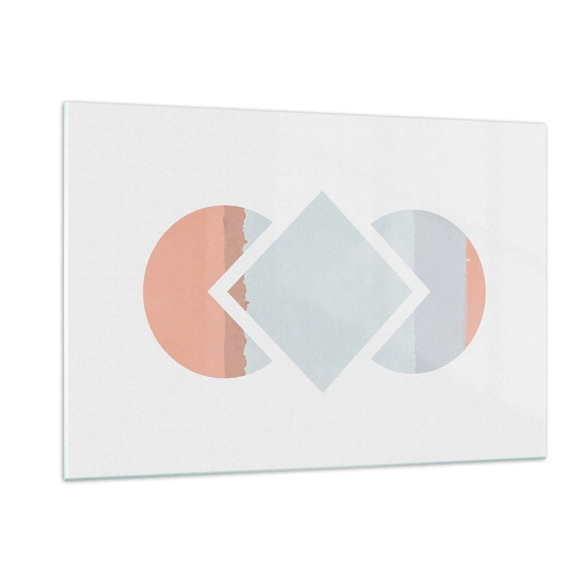 Obraz na skle - Situace je jasná - 120x80 cm