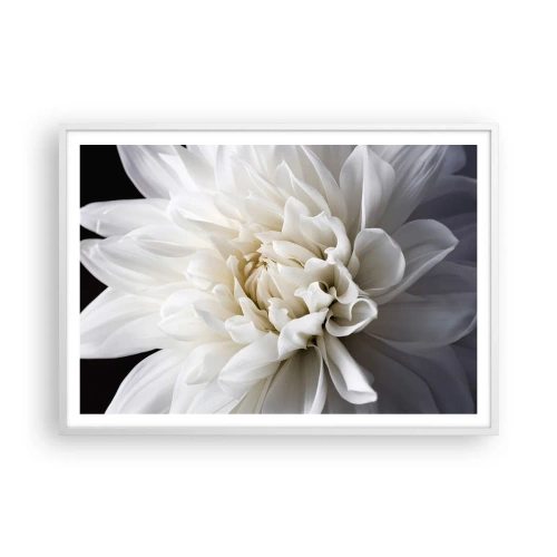 Plakát v bílém rámu - Dopoledne s nevěstou - 100x70 cm