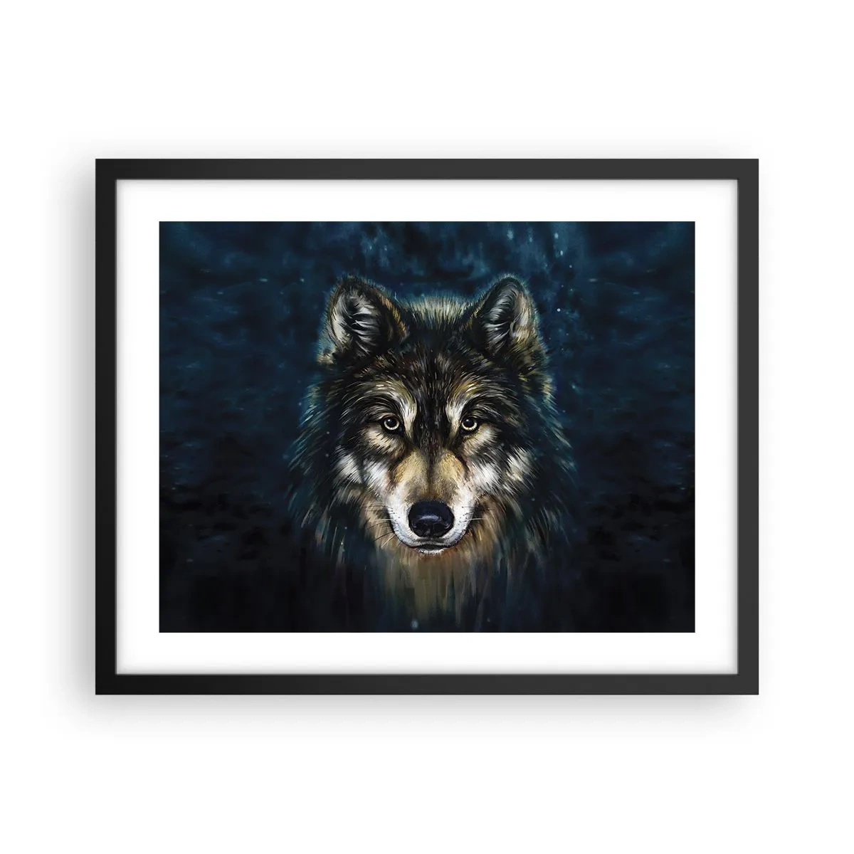 Plakát v černém rámu - Alfa? A omega - 50x40 cm