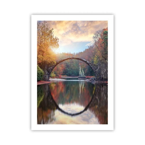 Plakát - Za zrcadlem - 50x70 cm