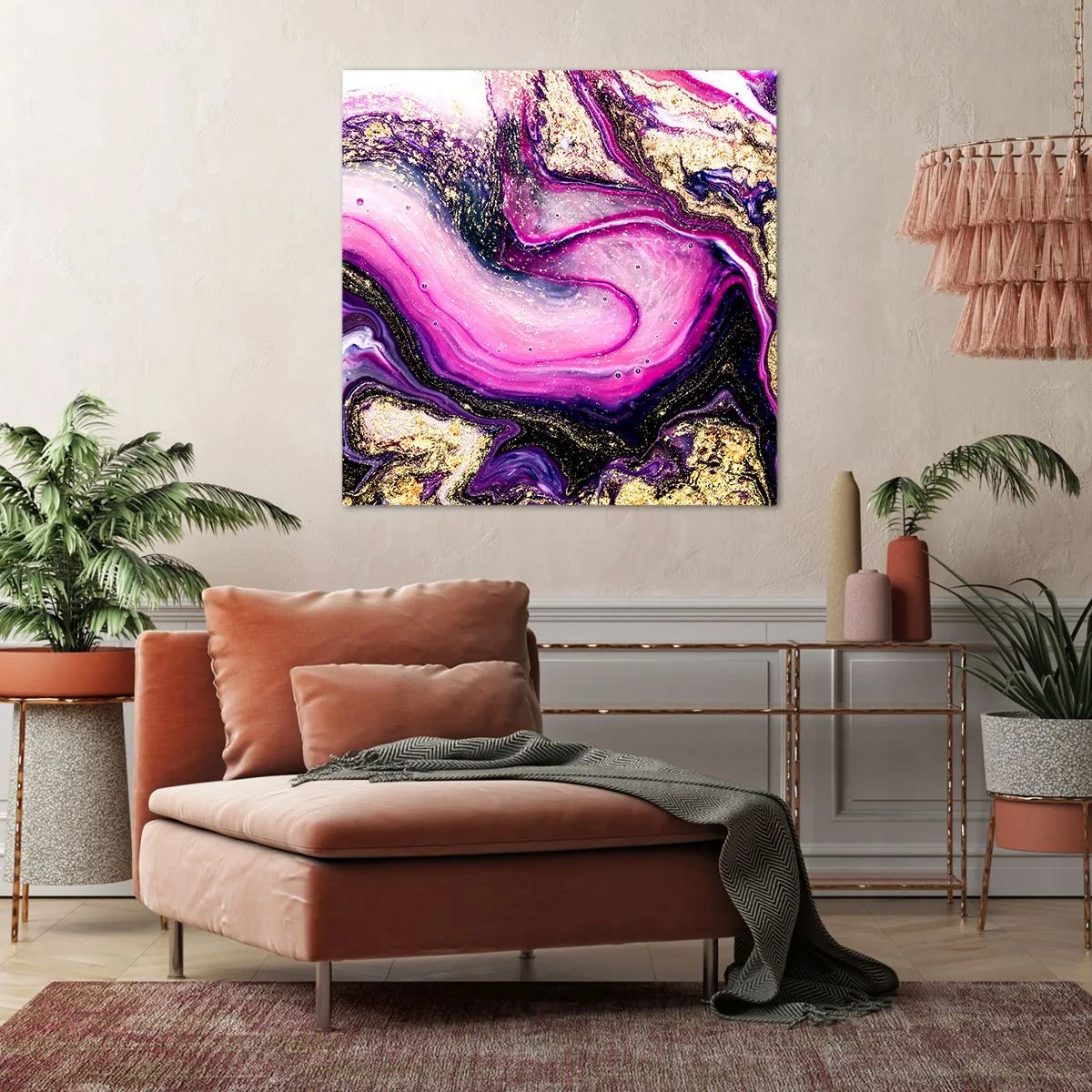 Obraz na plátně - Okamžik v zákulisí - 70x70 cm