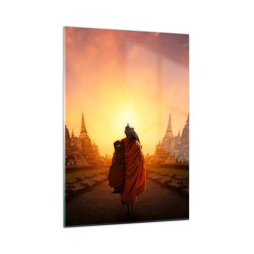 Obraz na skle - V klidu věčností - 50x70 cm