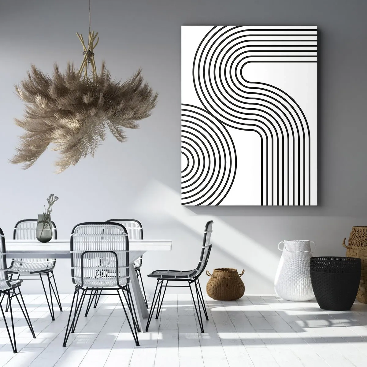 Obraz na plátně - V zatáčce - 55x100 cm