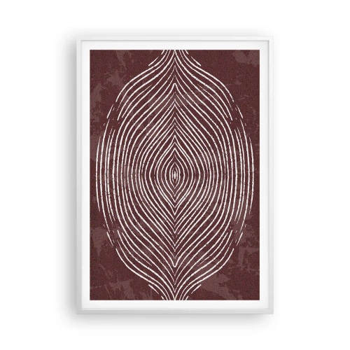 Plakát v bílém rámu - Prostor promlouvá - 70x100 cm