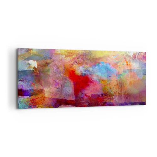 Obraz na plátně - Podívat se doprostřed duhy - 120x50 cm