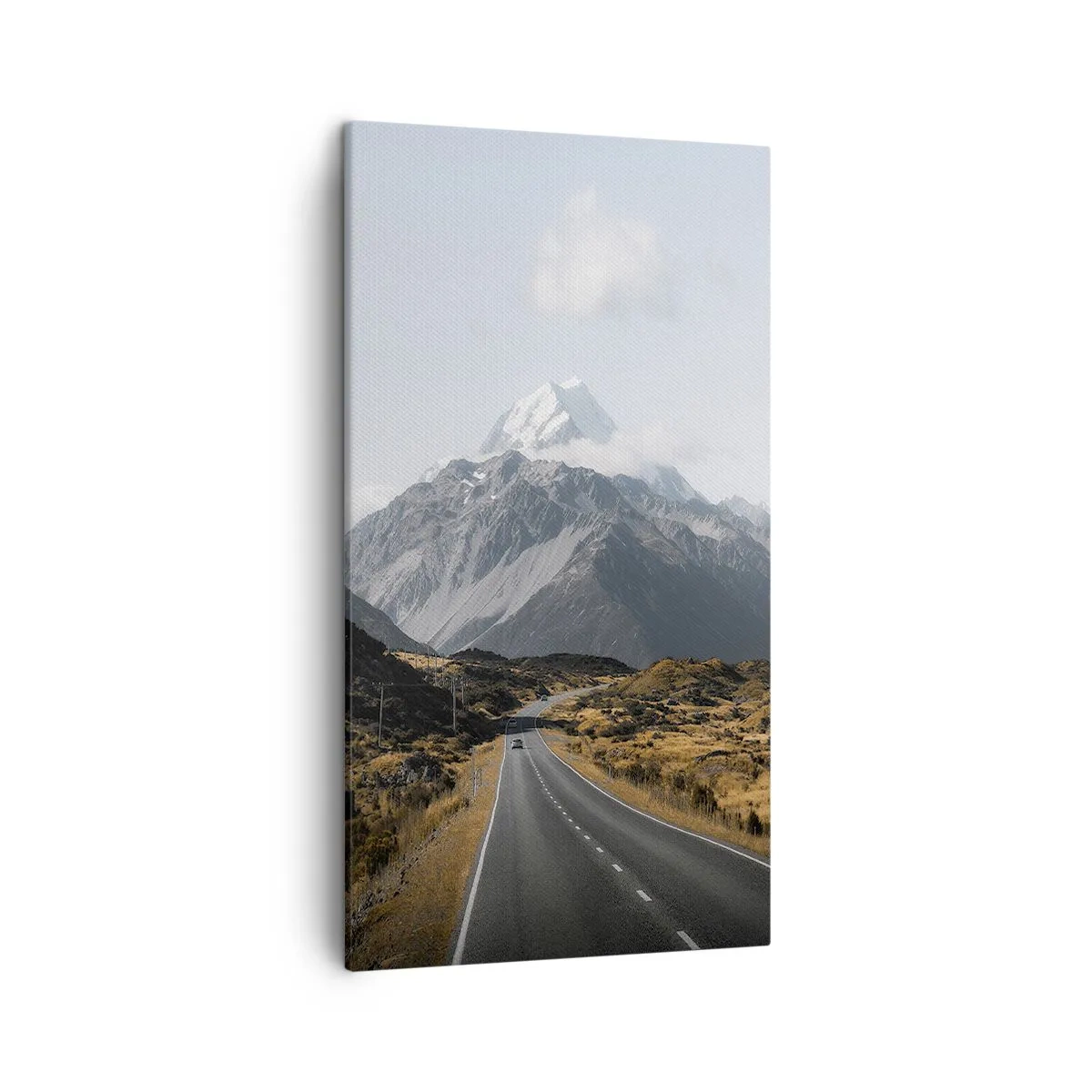 Obraz na plátně - Cesta do srdce hor - 45x80 cm