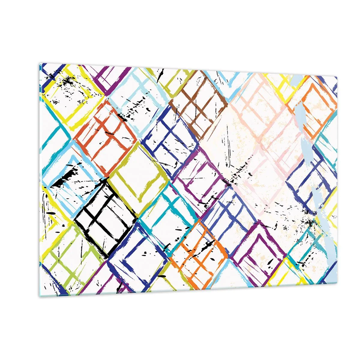 Obraz na skle - Buňky k pronájmu - 120x80 cm