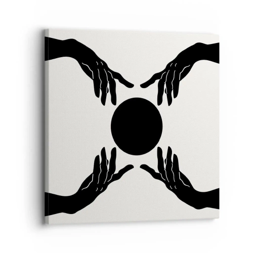 Obraz na plátně - Tajné znamení - 30x30 cm