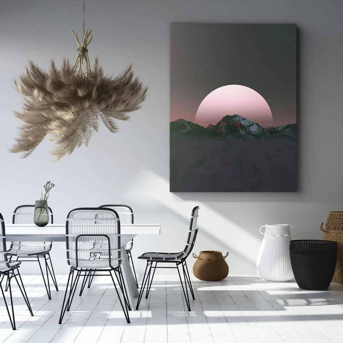 Obraz na plátně - V sousední galaxii - 45x80 cm