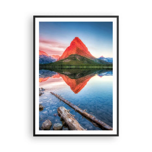 Plakát v černém rámu - Teplo a chlad - 70x100 cm