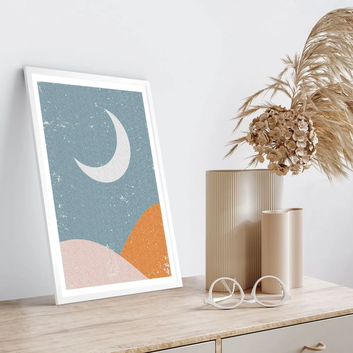 Plakát v bílém rámu - Zázrak mnoha nocí - 70x100 cm