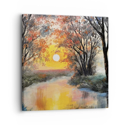 Obraz na plátně - Podzimní nádech - 30x30 cm