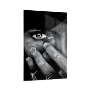 Obraz na skle - Neřeknu, kdo to namaloval - 70x100 cm