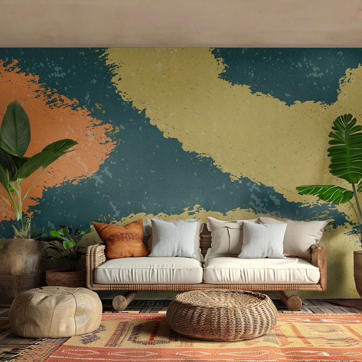 Fototapeta Premium Sand - Abstrakce – zpomalený pohyb - Abstrakce, Kus, Letitý - 350x256 cm