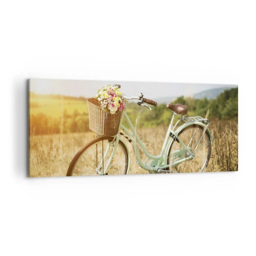 Obraz na plátně - Chvíli tu zůstanu - 100x40 cm