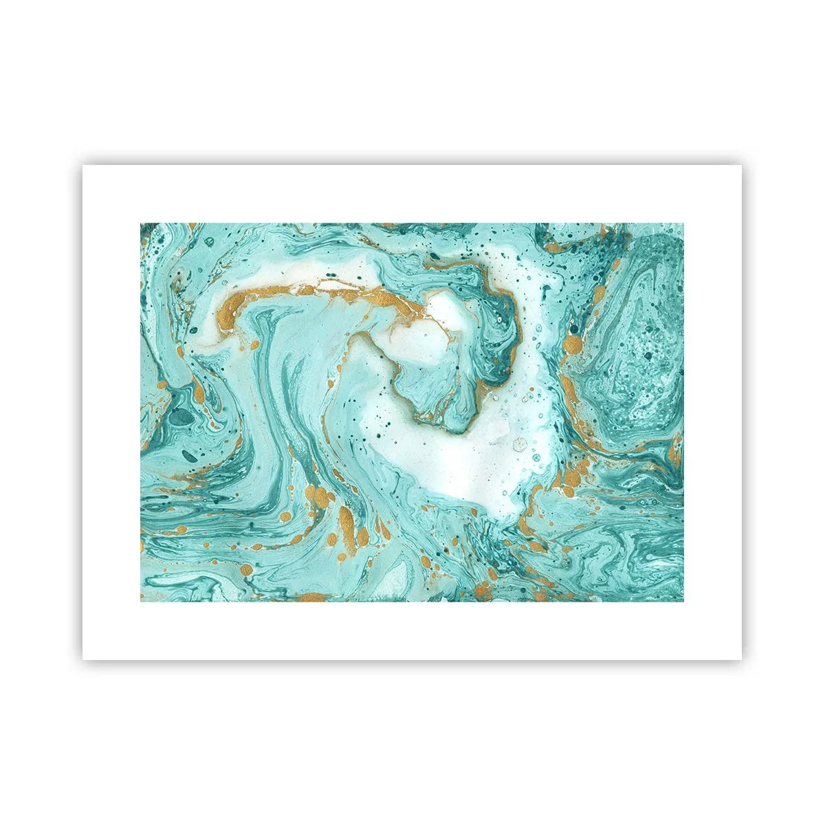 Plakát - Pod velkou vlnou z epochy Edo - 40x30 cm