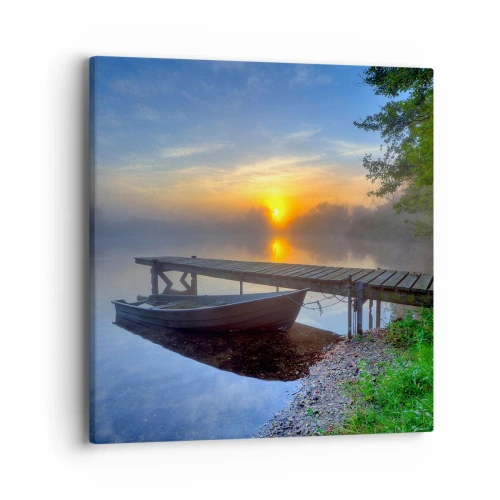 Obraz na plátně - Jak se obyčejné mění na kouzelné - 40x40 cm