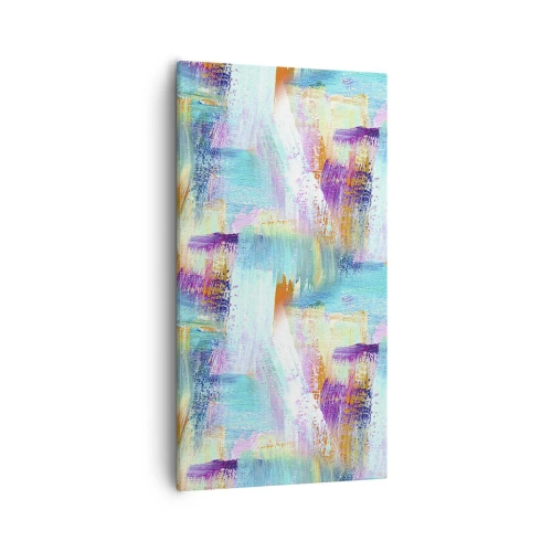 Obraz na plátně - Pohodové střídavé cákance - 55x100 cm