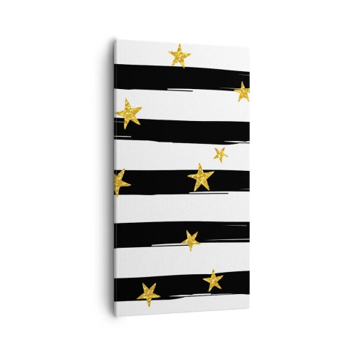 Obraz na plátně - Všichni jsme se narodili pod šťastnou hvězdou - 55x100 cm