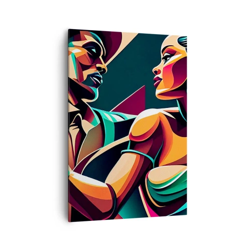 Obraz na plátně - V rytmu srdce - 70x100 cm