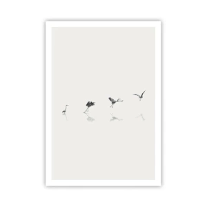 Plakát - Čtyři jednoduché kroky - 70x100 cm