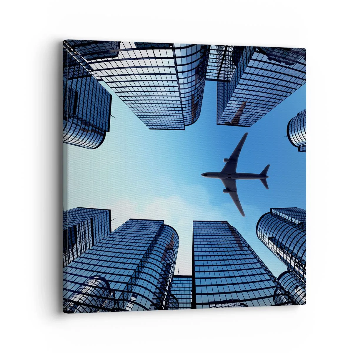 Obraz na plátně - Pohled ze skleněné rokle - 40x40 cm