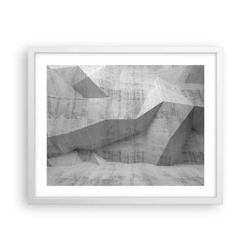 Plakát v bílém rámu - Skutečná výzva - 50x40 cm