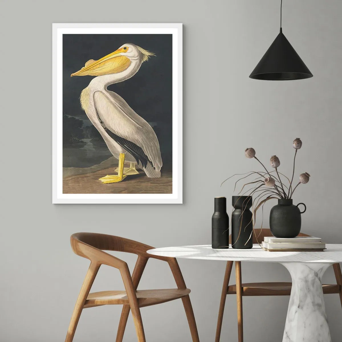 Plakát v bílém rámu - Plný hrdosti - 70x100 cm