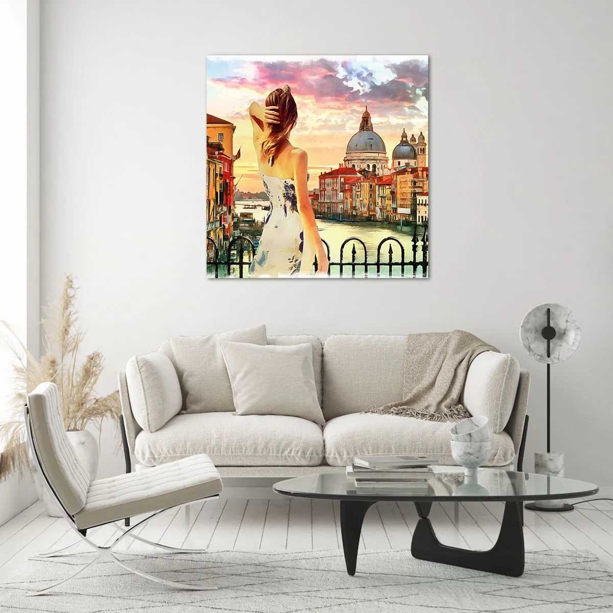 Obraz na skle - Pokud dobrodružství, tak jenom v… - 50x50 cm