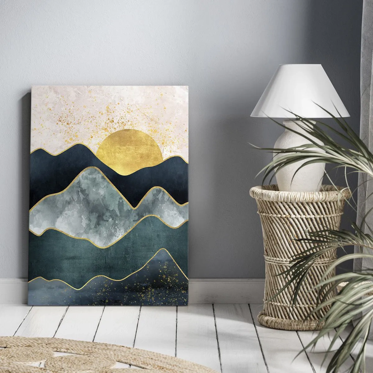 Obraz na plátně - Za sedmero horami - 80x120 cm