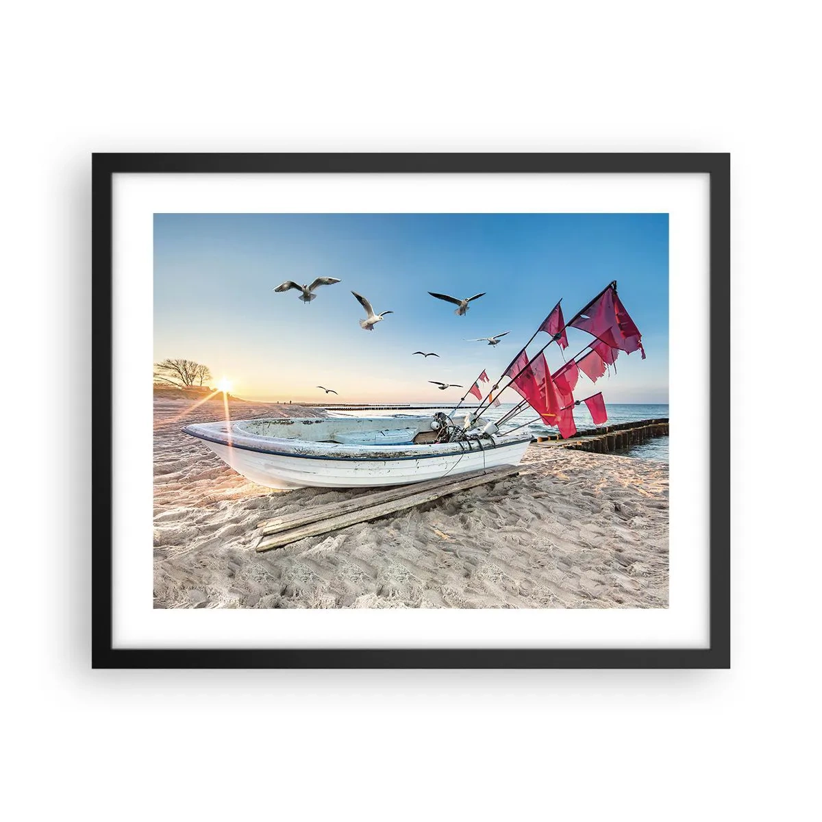 Plakát v černém rámu - Zasloužená přestávka - 50x40 cm