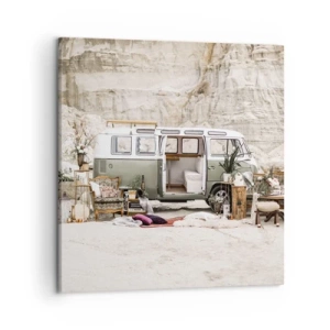 Obraz na plátně - Cesta právě začíná - 50x50 cm