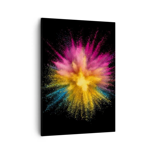 Obraz na plátně - Zrození barev  - 50x70 cm