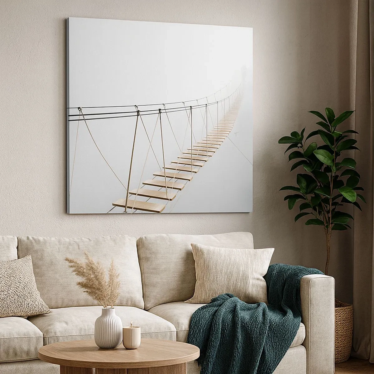 Obraz na plátně - Kam vás zavede? - 30x30 cm