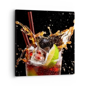 Obraz na plátně - Radost a energie barev - 30x30 cm