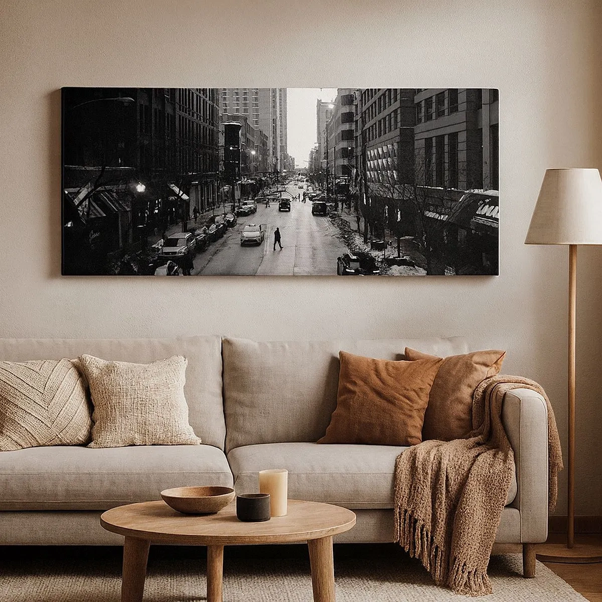 Obraz na plátně - Další den, jako každý jiný - 100x40 cm