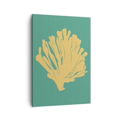 Obraz na plátně - Křoví podvodního lesa - 50x70 cm