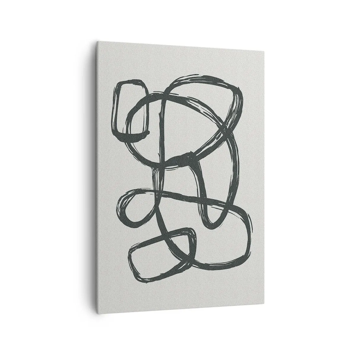 Obraz na plátně - Abstrakce ve smyčce - 70x100 cm