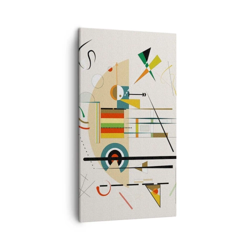 Obraz na plátně - A svět se směje - 45x80 cm