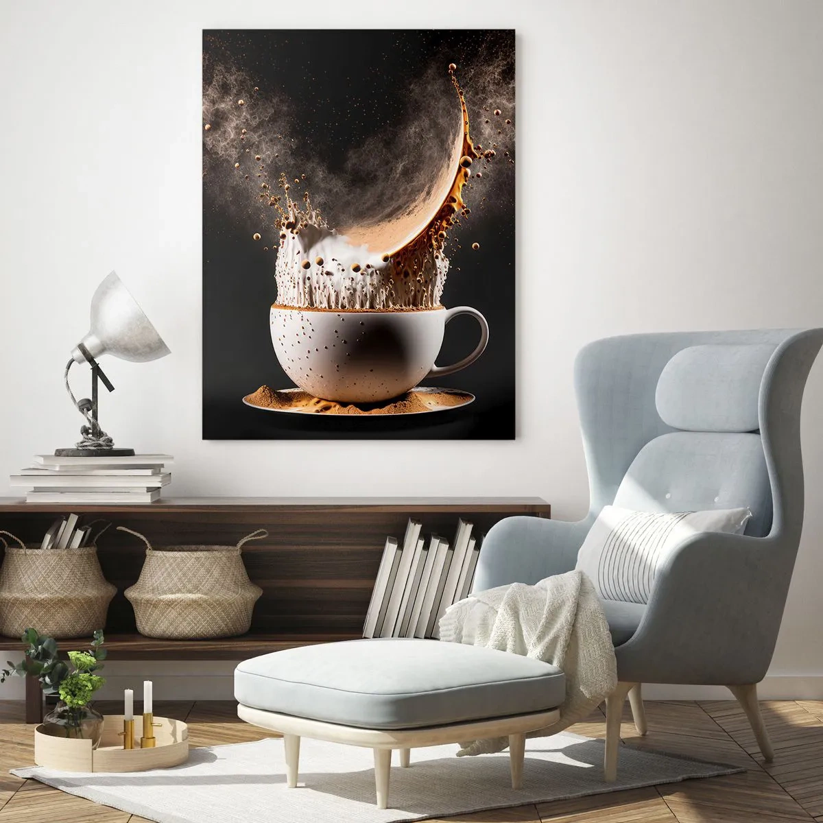 Obraz na skle - Exploze chuti - 50x70 cm