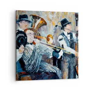 Obraz na plátně - Celý tento jazz - 50x50 cm